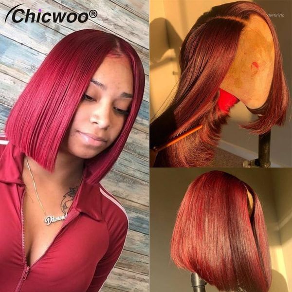 straight burgundy bob lace front wigs for women 99j human hair brazilian pre plucked 180% density1, Black;brown
straight burgundy bob lace front wigs for women 99j human hair brazilian pre plucked 180% density1, Black;brown