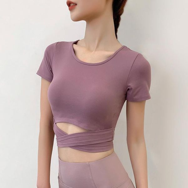 yoga t-shirt, summer and autumn, cushioning, gathering strap, slim navel movement, short sleeve factory outlet gym clothing, White;black
yoga t-shirt, summer and autumn, cushioning, gathering strap, slim navel movement, short sleeve factory outlet gym clothing, White;black
