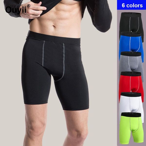 running shorts sport fitness men gym compression breathable quick-drying tight stretch short sportswear, Black;blue
running shorts sport fitness men gym compression breathable quick-drying tight stretch short sportswear, Black;blue
