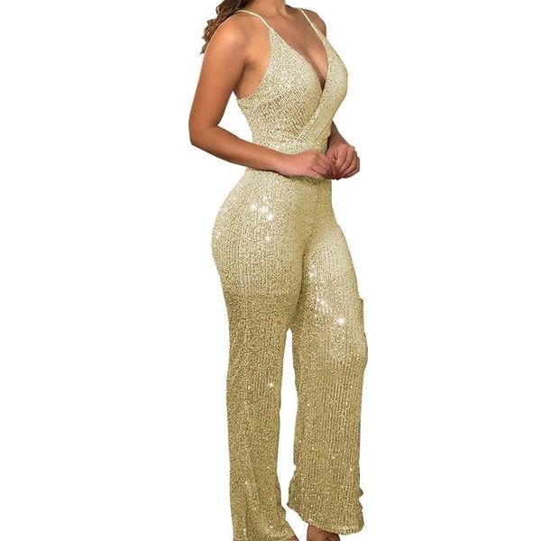 women's jumpsuits & rompers 2021 women ladies summer jumpsuit casual loose sleeveless camisole gilding party pants overalls long pant t, Black;white
women's jumpsuits & rompers 2021 women ladies summer jumpsuit casual loose sleeveless camisole gilding party pants overalls long pant t, Black;white