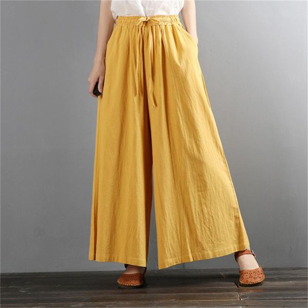 women's pants & capris plus size -6xl 7xl women cotton linen wide leg long high drawstring waist trousers casual loose pantalon femme, Black;white
women's pants & capris plus size -6xl 7xl women cotton linen wide leg long high drawstring waist trousers casual loose pantalon femme, Black;white