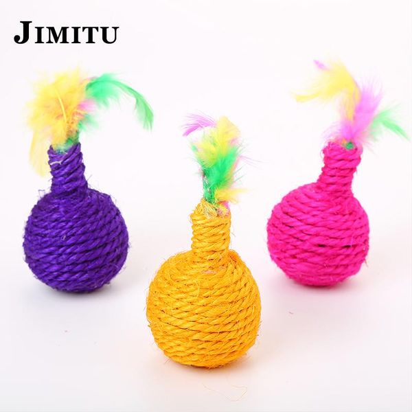 cat toys sisal chew pet supplies ball dog colorful feather funny interactive scratch cats for balls kitten
cat toys sisal chew pet supplies ball dog colorful feather funny interactive scratch cats for balls kitten