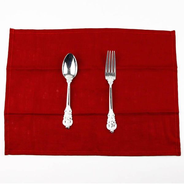 mats & pads 6pcs/lot solid dinner placemat table mat insulation pad cup coasters decor cloth non-slip mantel 2 size
mats & pads 6pcs/lot solid dinner placemat table mat insulation pad cup coasters decor cloth non-slip mantel 2 size