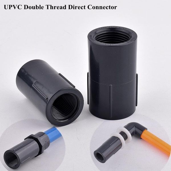 watering equipments 1/2"~2" double thread upvc direct pipe connector aquarium garden water tube joint fittings irrigation system
watering equipments 1/2"~2" double thread upvc direct pipe connector aquarium garden water tube joint fittings irrigation system