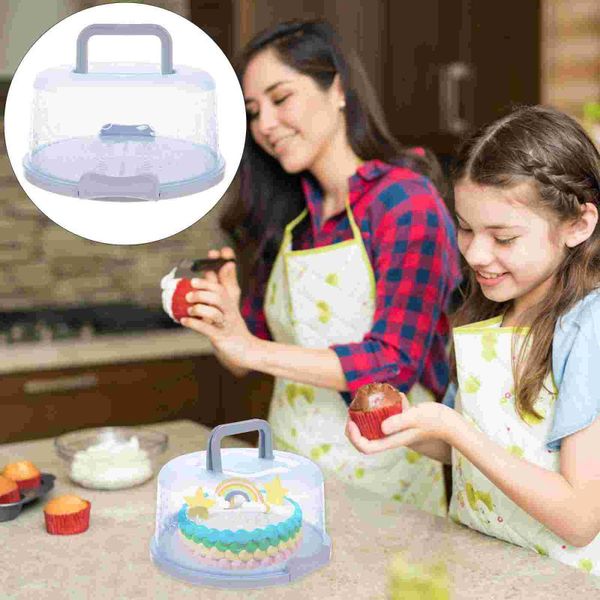 gift wrap 1pc buckle round cake carrier with handle portable handy cupcake holder tray
gift wrap 1pc buckle round cake carrier with handle portable handy cupcake holder tray