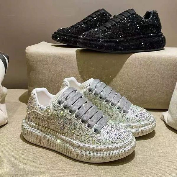 autumn new full diamond high women's leather thick bottom rhinestone casual shoe with diamond sports board shoes, Black
autumn new full diamond high women's leather thick bottom rhinestone casual shoe with diamond sports board shoes, Black