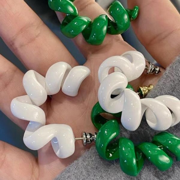 dangle & chandelier fashion modern earrings white green red blue yellow personality metallic twist c shaped earings jewelry wholesale, Silver
dangle & chandelier fashion modern earrings white green red blue yellow personality metallic twist c shaped earings jewelry wholesale, Silver