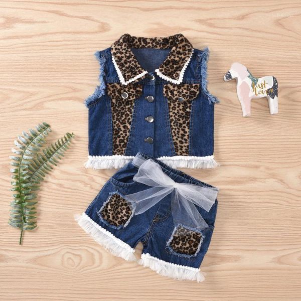 clothing sets toddler baby kids bow clothes suit born girls sleeveless leopard jeans shorts pants outfits set for summer1, White
clothing sets toddler baby kids bow clothes suit born girls sleeveless leopard jeans shorts pants outfits set for summer1, White