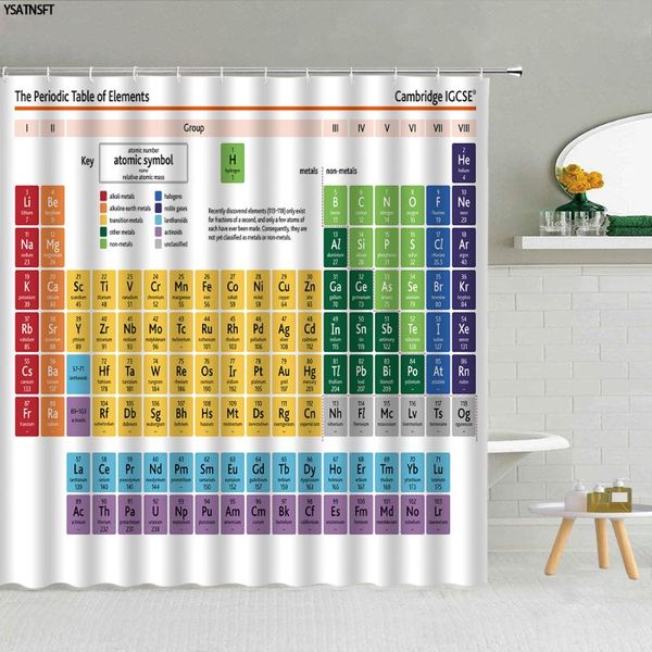 shower curtains creative periodic table curtain modern style digital pattern bathroom supplies cloth decoration
shower curtains creative periodic table curtain modern style digital pattern bathroom supplies cloth decoration