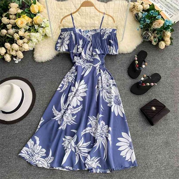 holiday pleated chiffon print dress women slash neck ruffle elegant vestidos f826 210527, Black;gray
holiday pleated chiffon print dress women slash neck ruffle elegant vestidos f826 210527, Black;gray