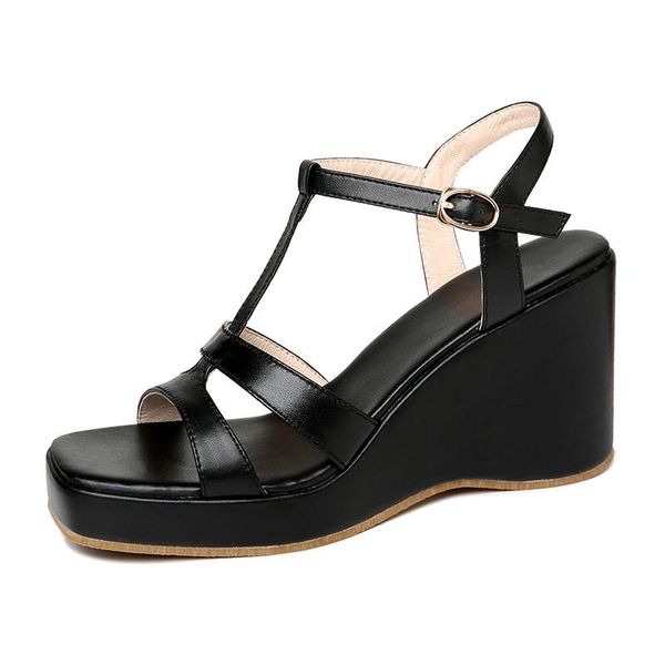 sandals women's black mother shoes women thick heel summer fish mouth open toe wedge
sandals women's black mother shoes women thick heel summer fish mouth open toe wedge
