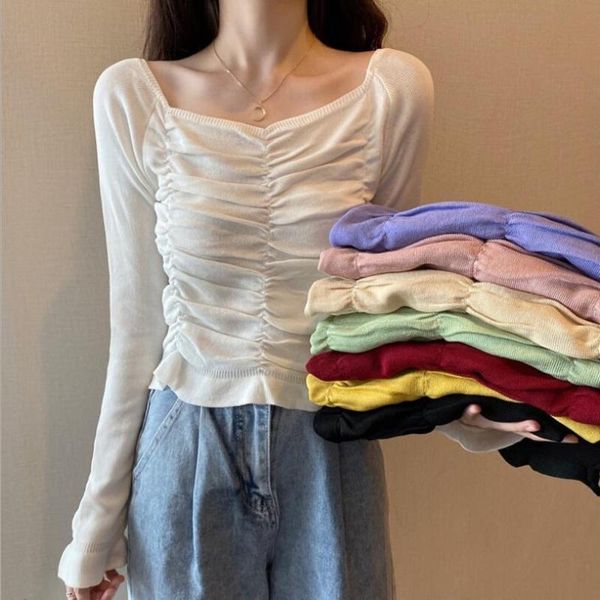 women's sweaters female women pullovers knitted sweater 2021 autumn winter korean fashion solid color elegant slim ladies jw9697, White;black
women's sweaters female women pullovers knitted sweater 2021 autumn winter korean fashion solid color elegant slim ladies jw9697, White;black
