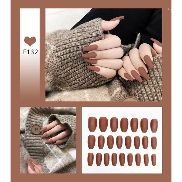24pcs/set ballet fake nails clear press on long false nail tips full cover frosted ballerina acrylic art for women girls1, Red;gold
24pcs/set ballet fake nails clear press on long false nail tips full cover frosted ballerina acrylic art for women girls1, Red;gold