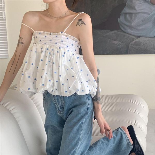 women's tanks & camis summer 2021 harajuku korean fashion personality sweet kawaii flower puffy vest women, White
women's tanks & camis summer 2021 harajuku korean fashion personality sweet kawaii flower puffy vest women, White