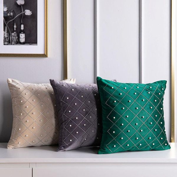cushion/decorative pillow 45*45cm velvet fabric throw cushion cover home decoration sofa bed pearl pillowcover decor decorative lattice
cushion/decorative pillow 45*45cm velvet fabric throw cushion cover home decoration sofa bed pearl pillowcover decor decorative lattice