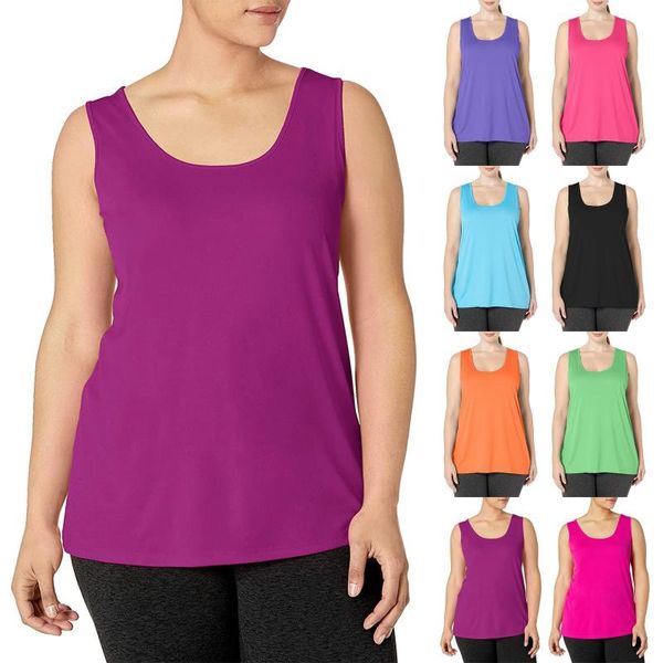 women's t-shirt plus size women 5xl fashion solid color loose vest summer sleeveless female sports camis camisetas, White
women's t-shirt plus size women 5xl fashion solid color loose vest summer sleeveless female sports camis camisetas, White
