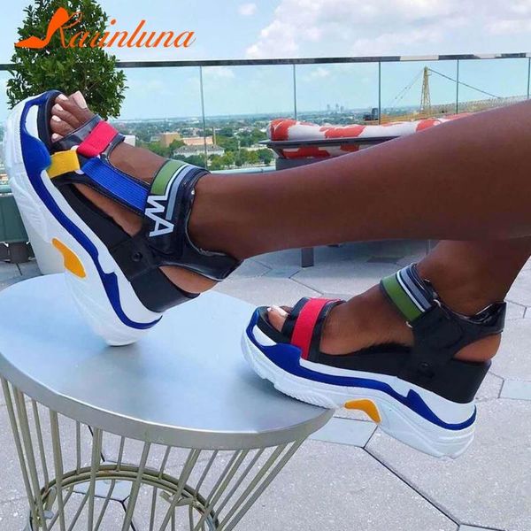 big size 35-43 female beach soft sandals platform wedges high heels colorful women summer casual shoes, Black
big size 35-43 female beach soft sandals platform wedges high heels colorful women summer casual shoes, Black