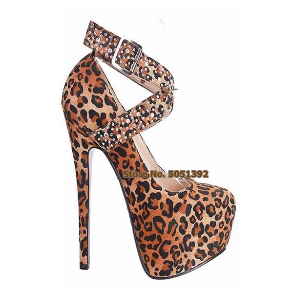 women super high thin heel with platform sandals rhinestone bling crystalankle buckle wrap leopard print stiletto heelshoes, Black
women super high thin heel with platform sandals rhinestone bling crystalankle buckle wrap leopard print stiletto heelshoes, Black