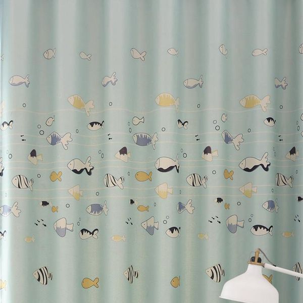 curtain & drapes blue fish patterns curtains for living room bedroom children shading
curtain & drapes blue fish patterns curtains for living room bedroom children shading