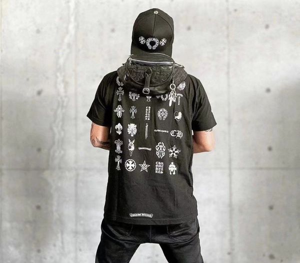 ch2021ss sanskrit sword horseshoe cross 30 kinds of fashion brand lovers short sleeve loose t-shirt, White;black
ch2021ss sanskrit sword horseshoe cross 30 kinds of fashion brand lovers short sleeve loose t-shirt, White;black