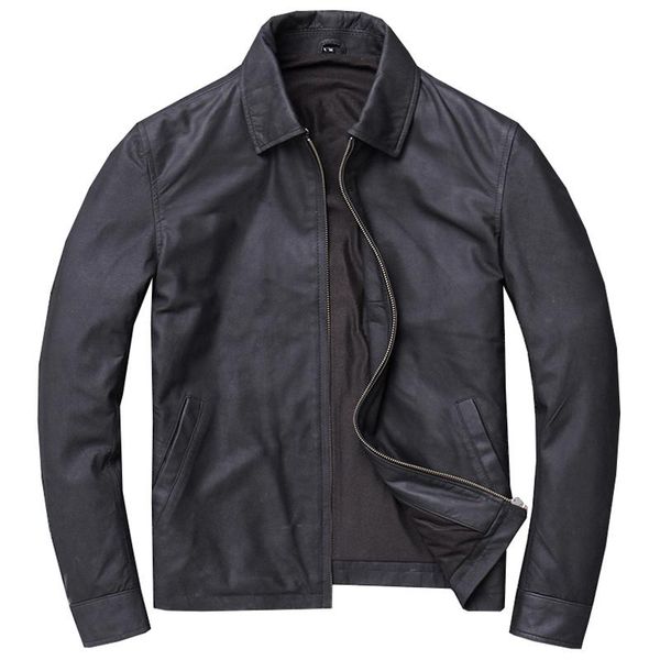men's leather & faux slim fit 4xl sheepskin jacket coats for mens motorcycle clothing man's real vintage male streetwear black 23
men's leather & faux slim fit 4xl sheepskin jacket coats for mens motorcycle clothing man's real vintage male streetwear black 23