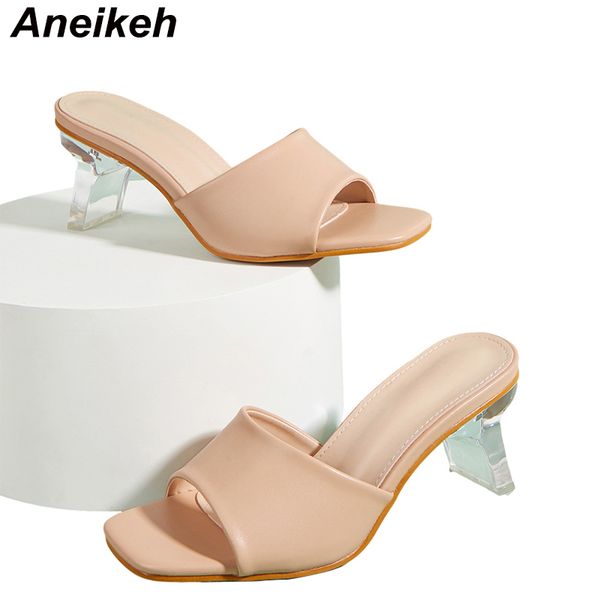 summer fashion concise zapatos de mujer strange style slippers solid retro head peep toe women shoes size 36-43 210507, Black
summer fashion concise zapatos de mujer strange style slippers solid retro head peep toe women shoes size 36-43 210507, Black