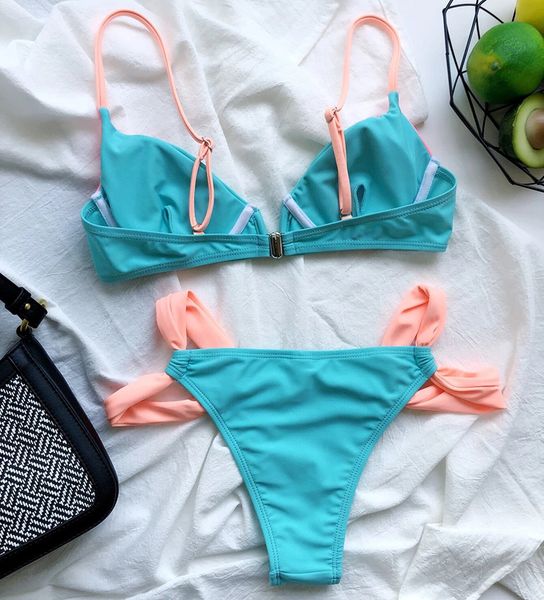 2021 splicing v shaped brazilian women swimwear female swimsuit two-pieces bikini set push up bather bathing suit swimb
2021 splicing v shaped brazilian women swimwear female swimsuit two-pieces bikini set push up bather bathing suit swimb