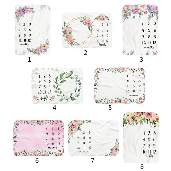 blankets & swaddling 1 pc baby monthly record growth milestone blanket born soft flannel floral printed swaddle wrap pography props creative
blankets & swaddling 1 pc baby monthly record growth milestone blanket born soft flannel floral printed swaddle wrap pography props creative
