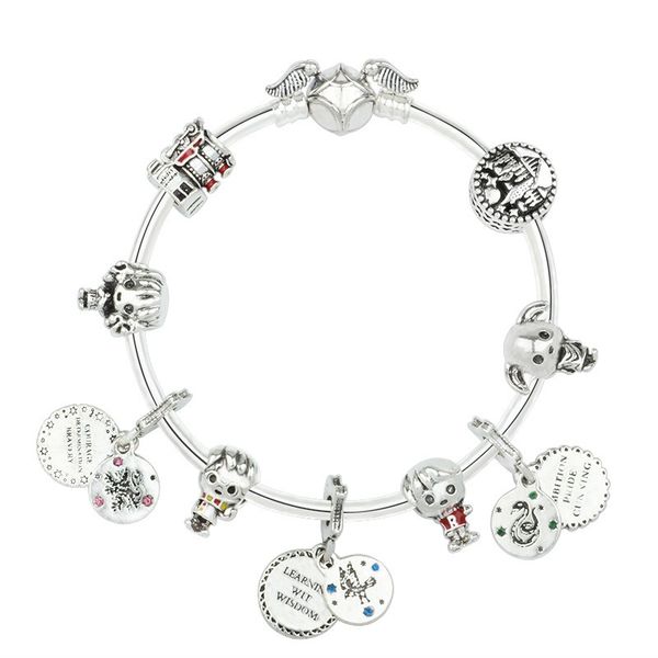 925 sterling silver bead charm silver gold snitch boy girl wisdom harry pendant potter fits european charms bracelets safety chain jewelry d, Golden;silver
925 sterling silver bead charm silver gold snitch boy girl wisdom harry pendant potter fits european charms bracelets safety chain jewelry d, Golden;silver