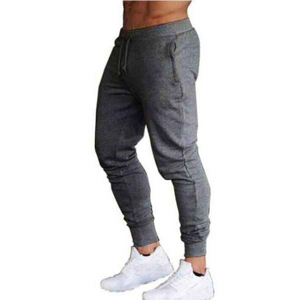 men's pants sport men running gym joggers cotton trackpants slim fit bodybuilding trousersoccer, Black
men's pants sport men running gym joggers cotton trackpants slim fit bodybuilding trousersoccer, Black