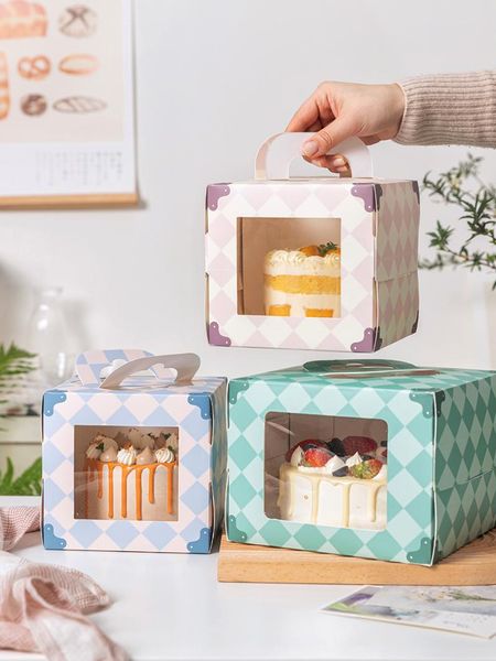 10pcs 4 inch birthday cake packaging box portable paper baking decoration west point gift transparent window boxes wrap
10pcs 4 inch birthday cake packaging box portable paper baking decoration west point gift transparent window boxes wrap