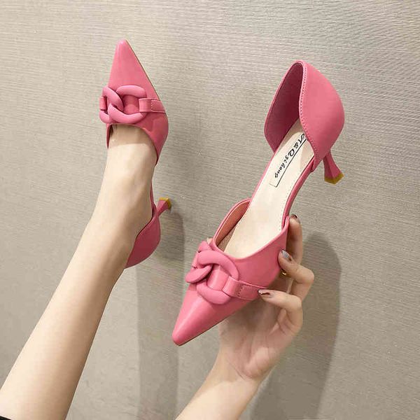dress shoes chain decoration women pumps pointed toe casual lovely party 6 cm heels green yellow size 34 g40b, Black
dress shoes chain decoration women pumps pointed toe casual lovely party 6 cm heels green yellow size 34 g40b, Black
