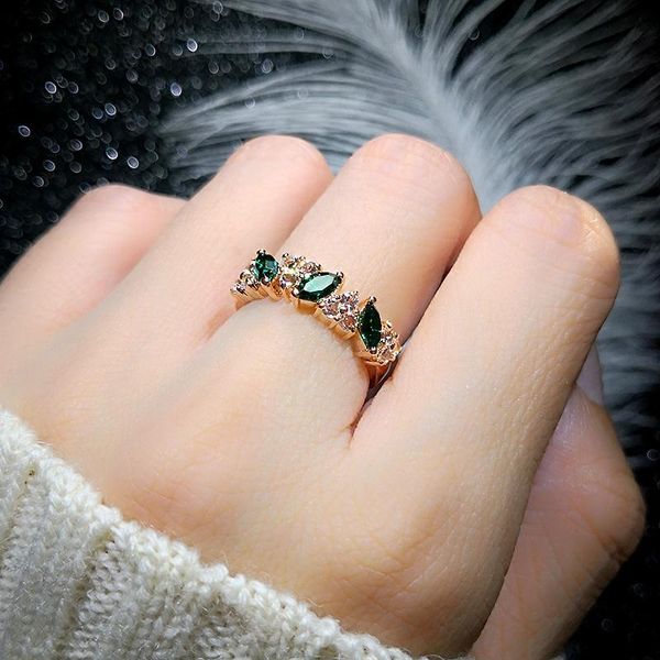 cluster rings wedding trendy cz green purpel crystal engagement ring for women rigant cubic zirconia gift drop jewelry, Golden;silver
cluster rings wedding trendy cz green purpel crystal engagement ring for women rigant cubic zirconia gift drop jewelry, Golden;silver