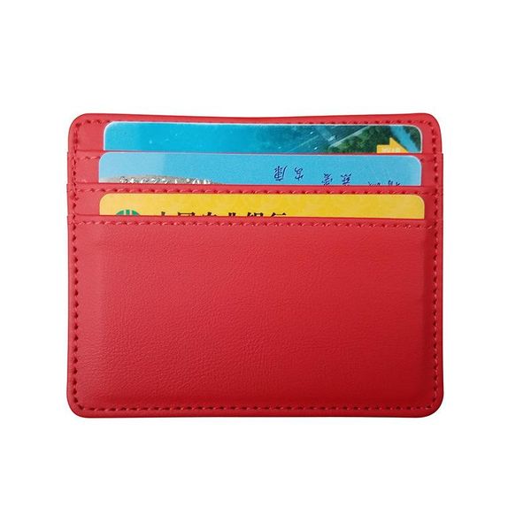 card holders men's and women's fashion holder pu leather ultra-thin wallet coin bag id, Brown;gray
card holders men's and women's fashion holder pu leather ultra-thin wallet coin bag id, Brown;gray