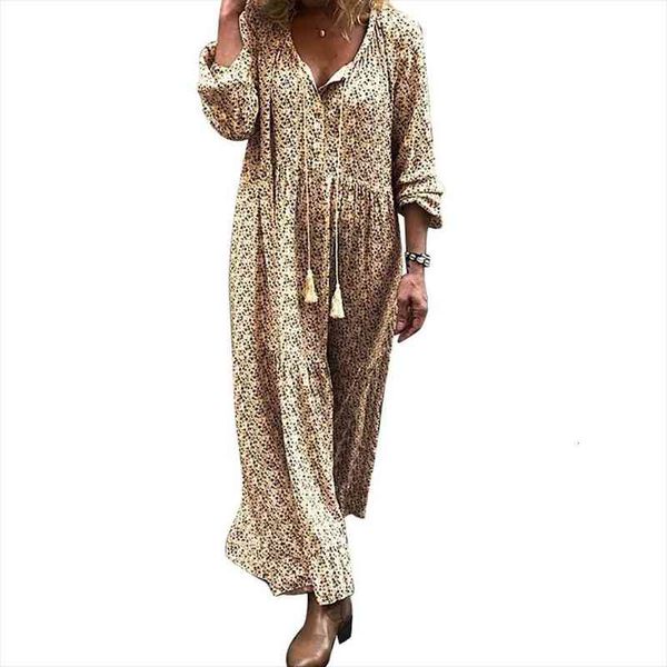 apparel plus size dress women bohemian v neck floral print tassel drawstring long sleeve dresses women mom, Black;gray
apparel plus size dress women bohemian v neck floral print tassel drawstring long sleeve dresses women mom, Black;gray