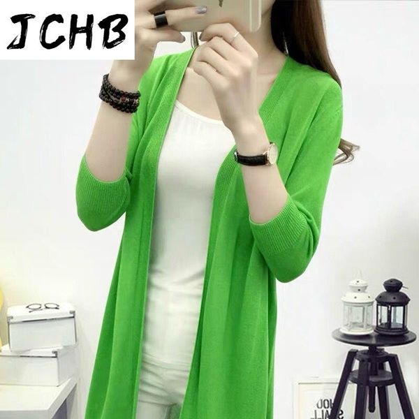 women's knits & tees jchb 2021 cardigan long summer women green knitted korean loose spring thin kardigan ynl-2 pph544, White
women's knits & tees jchb 2021 cardigan long summer women green knitted korean loose spring thin kardigan ynl-2 pph544, White