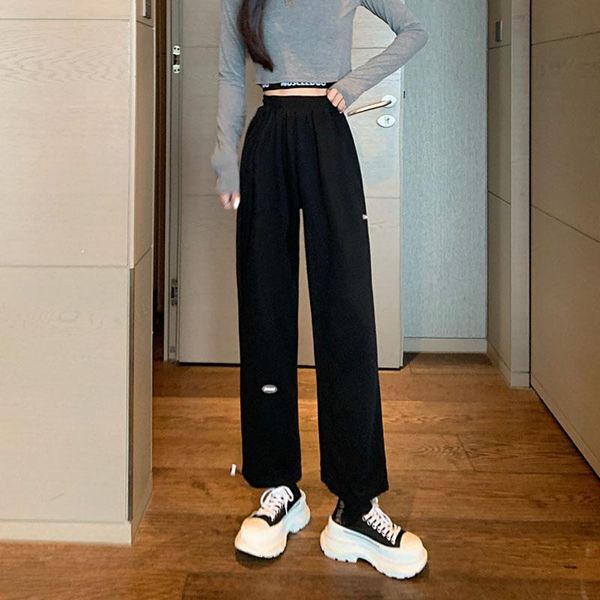 women's pants & capris plus size 4xl 2021 autumn fashion women casual sweatpants lady solid wide leg loose high waist slacks female sli, Black;white
women's pants & capris plus size 4xl 2021 autumn fashion women casual sweatpants lady solid wide leg loose high waist slacks female sli, Black;white