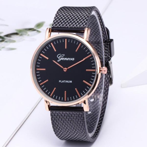 wristwatches geneva luxury steel mesh women watch ladies ultra thin stainless bracelet quartz wristwatch fashion female clock relogio, Slivery;brown
wristwatches geneva luxury steel mesh women watch ladies ultra thin stainless bracelet quartz wristwatch fashion female clock relogio, Slivery;brown