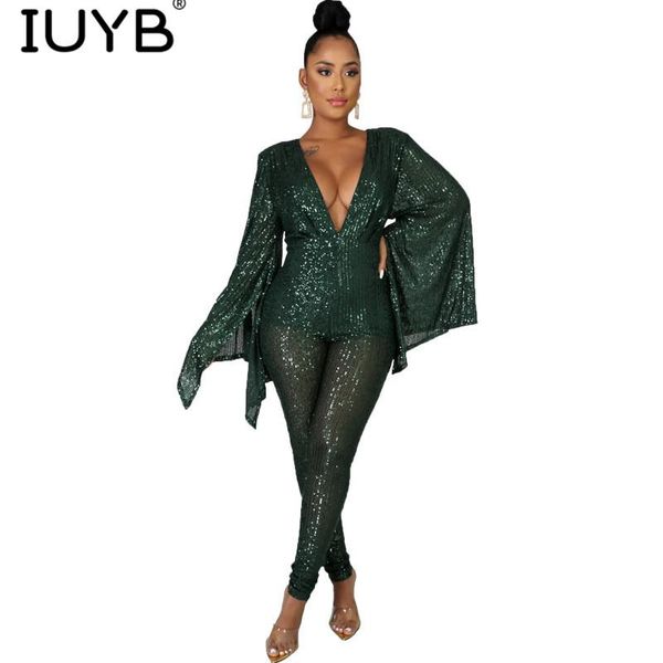 women's jumpsuits & rompers iuyb 2021 open upmarket sequined flaring club fashion deep v-neck full sleeve high waist women long pencil, Black;white
women's jumpsuits & rompers iuyb 2021 open upmarket sequined flaring club fashion deep v-neck full sleeve high waist women long pencil, Black;white