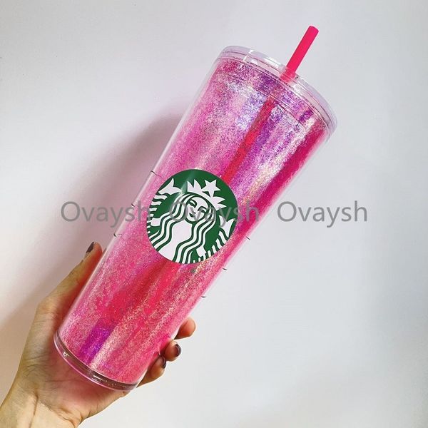 24oz starbucks grande insulated travel tumbler double layer glitter wall acrylic double-wall insulated plastic straw cup multi-color
24oz starbucks grande insulated travel tumbler double layer glitter wall acrylic double-wall insulated plastic straw cup multi-color