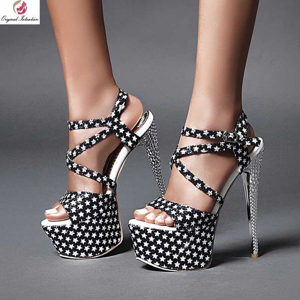 sandals gladiator women 16cm super high heels ladies front platform 5cm stiletto pumps wedding party shoes size 48, Black
sandals gladiator women 16cm super high heels ladies front platform 5cm stiletto pumps wedding party shoes size 48, Black