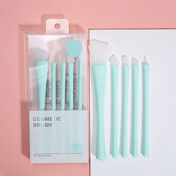 5pcs/set silicone face mask makeup brushes facial care applicator easy colored eyeshdow eyeliner concealer mudmask brush 1180
5pcs/set silicone face mask makeup brushes facial care applicator easy colored eyeshdow eyeliner concealer mudmask brush 1180