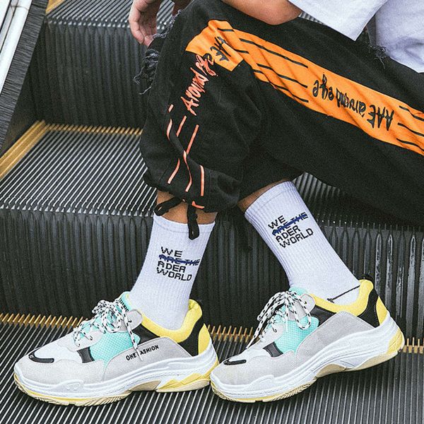 socks children's middle tube socks korean version college fashion brand hip hop street stockings men's basketball, Black
socks children's middle tube socks korean version college fashion brand hip hop street stockings men's basketball, Black