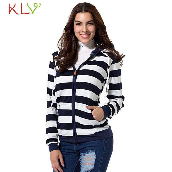 women's jackets women jacket hooded stripe print zipper slim coat long sleeve autumn fashion casual femme outwear winter clothes plus s, Black;brown
women's jackets women jacket hooded stripe print zipper slim coat long sleeve autumn fashion casual femme outwear winter clothes plus s, Black;brown