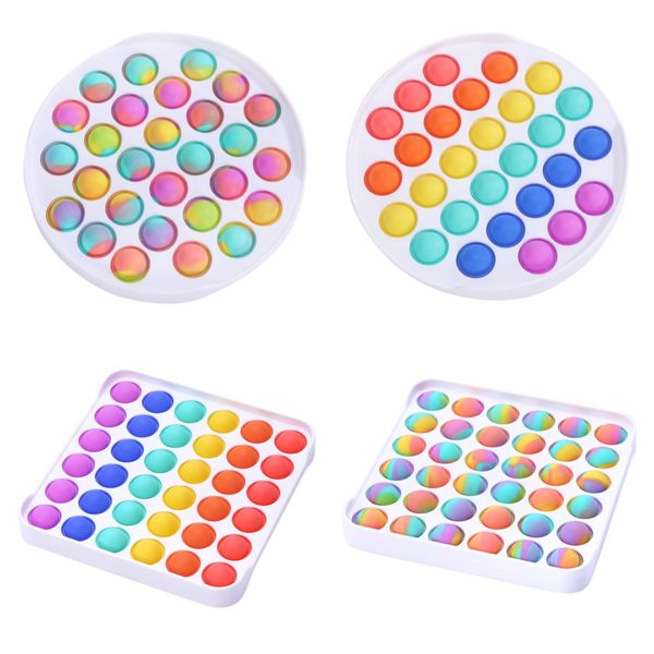 Colorful Push Pops Fidget Bubble Sensory Squishy Stress Reliever Autism Needs Anti-stress Pop-It Rainbow Adult Toys For Children
Colorful Push Pops Fidget Bubble Sensory Squishy Stress Reliever Autism Needs Anti-stress Pop-It Rainbow Adult Toys For Children
