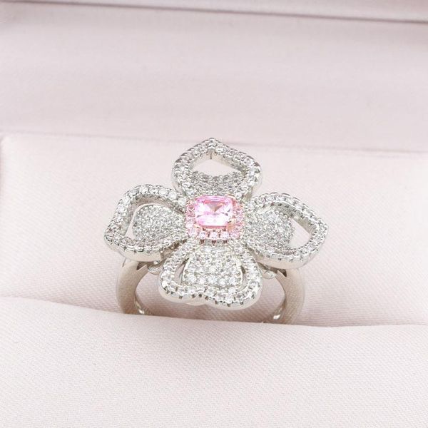 wedding rings luxury fashion flower big exaggerated personality jewelry inlay full shiny small zircon women's charm ornaments, Slivery;golden
wedding rings luxury fashion flower big exaggerated personality jewelry inlay full shiny small zircon women's charm ornaments, Slivery;golden