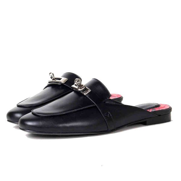dress shoes vallu spring, summer and autumn models of leather with bright buckle white collar all-match fashion sandals 53xf, Black
dress shoes vallu spring, summer and autumn models of leather with bright buckle white collar all-match fashion sandals 53xf, Black