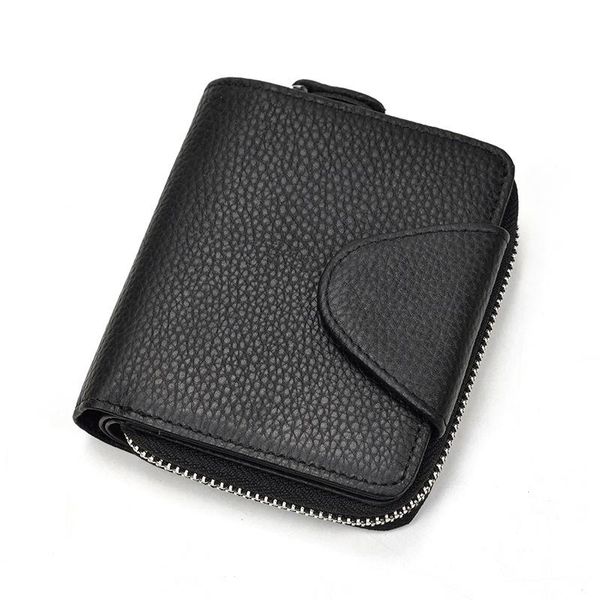 wallets men's short genuine leather wallet men vertical business holder anti theft male snap zipper money bag purse, Red;black
wallets men's short genuine leather wallet men vertical business holder anti theft male snap zipper money bag purse, Red;black
