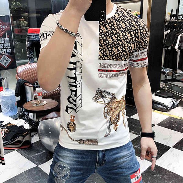 fashion t shirts 21 summer trend men's plus size short sleeve youth fat man mercerized cotton half, White;black
fashion t shirts 21 summer trend men's plus size short sleeve youth fat man mercerized cotton half, White;black