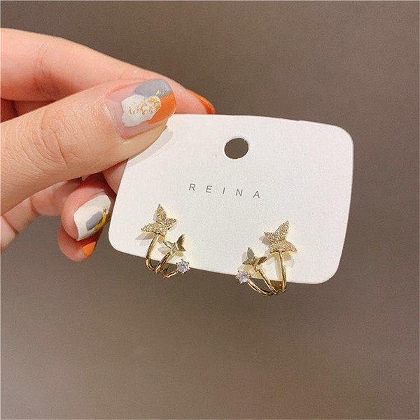 stud earrings for women simple exquisite crystal small butterfly elegant wedding fashion jewelry wholesale, Golden;silver
stud earrings for women simple exquisite crystal small butterfly elegant wedding fashion jewelry wholesale, Golden;silver
